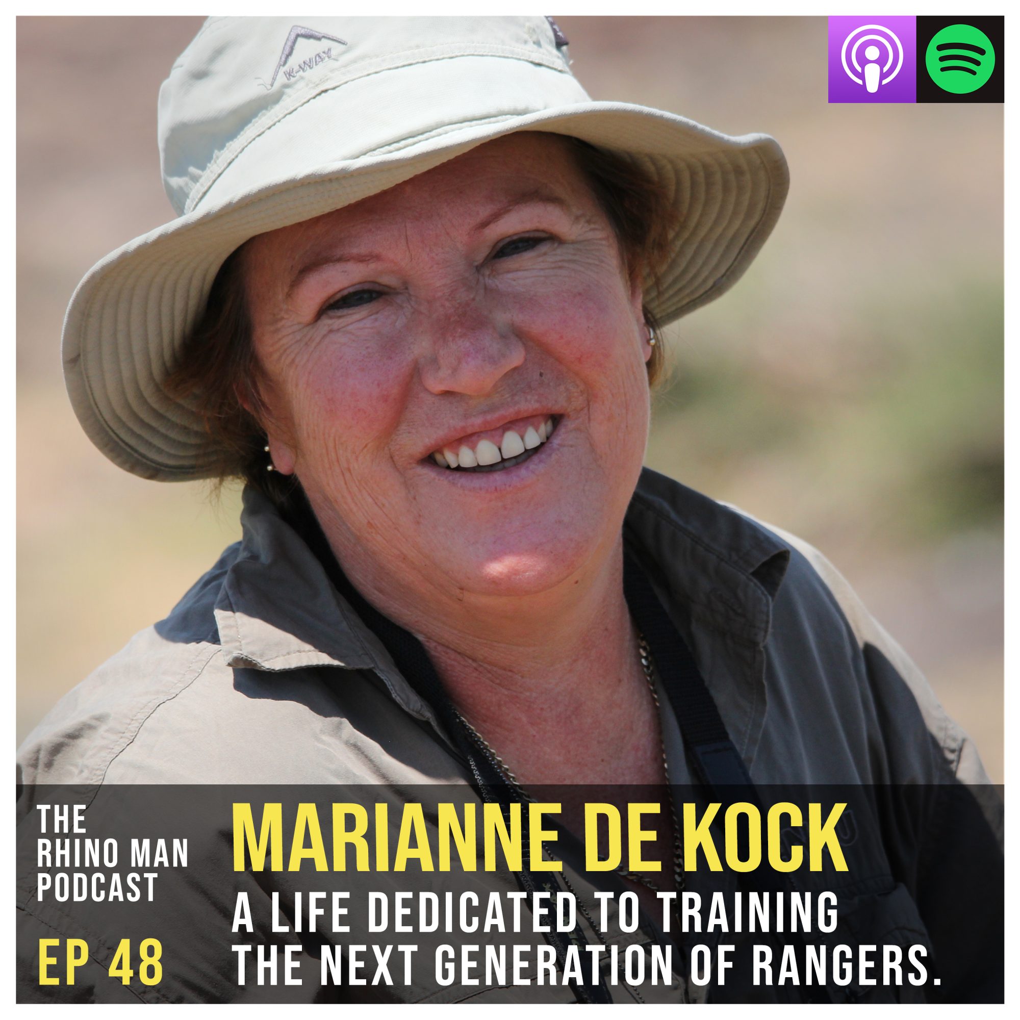 Ep 48: Marianne De Kock – A life dedicated to training the next generation of rangers.