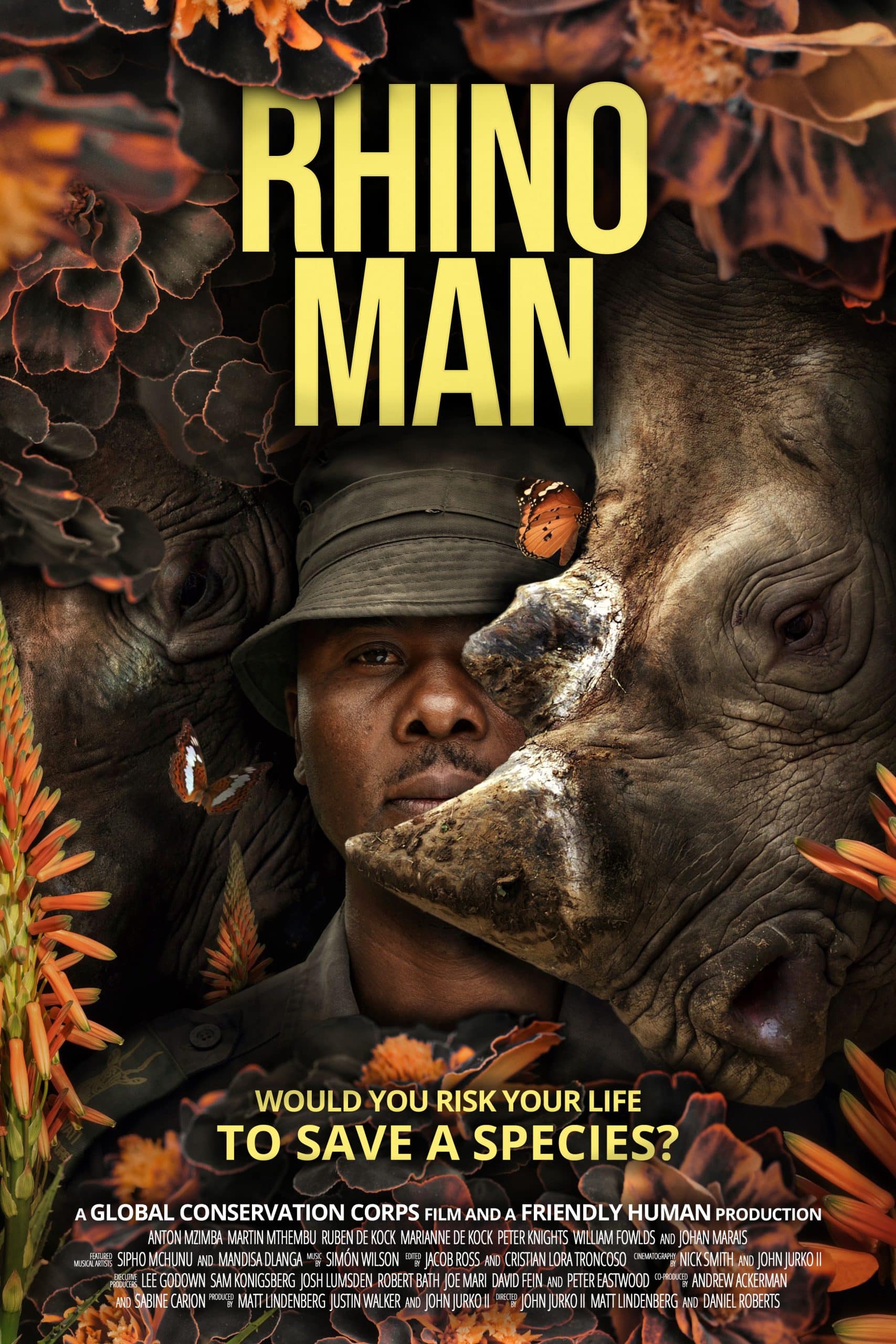 RHINO MAN Poster