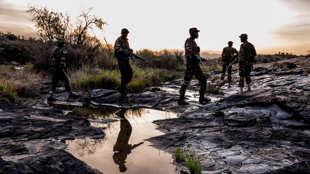 Rangers on Patrol in Kenya